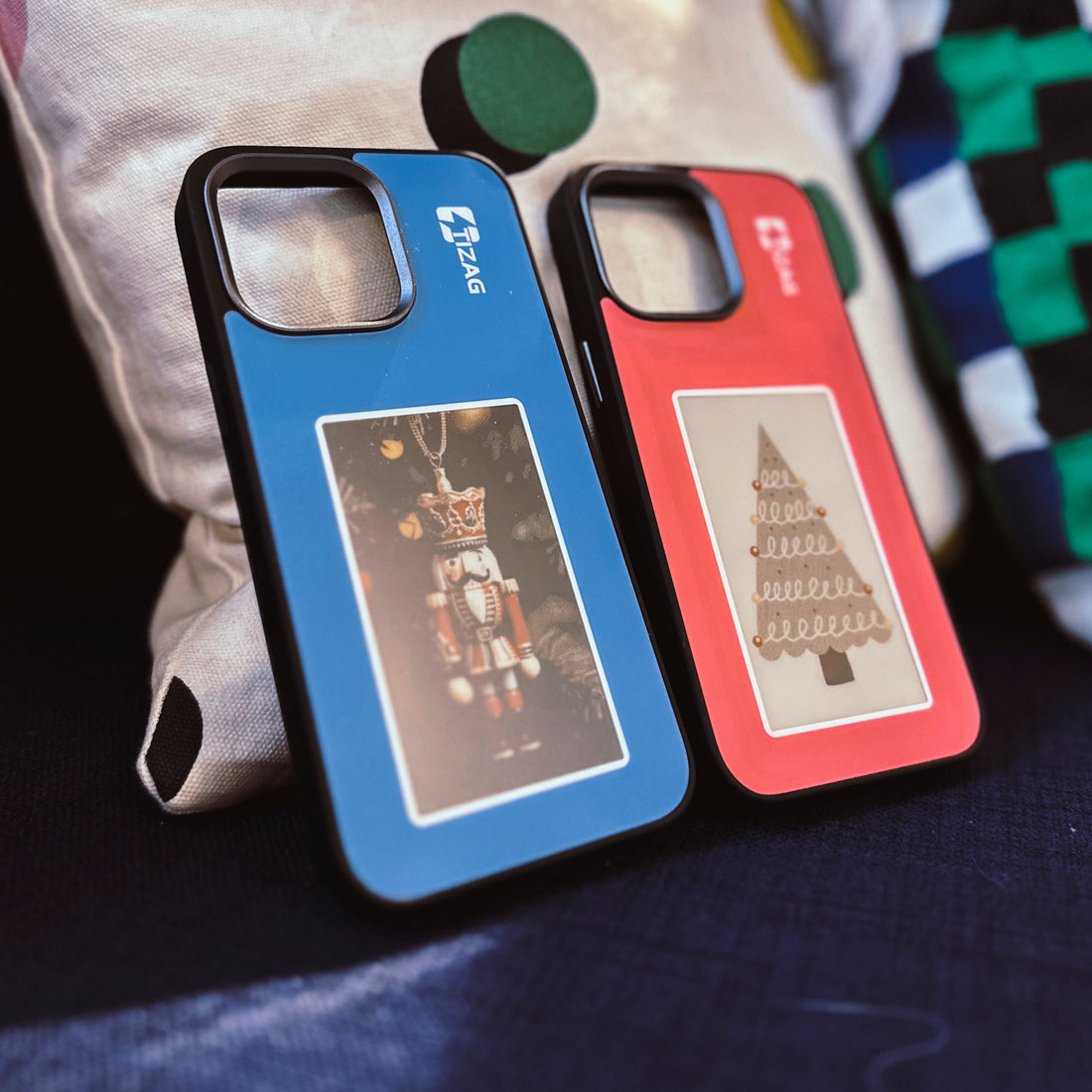 TIZAG Digital Canvas iPhone Case: Custom Images with NFC