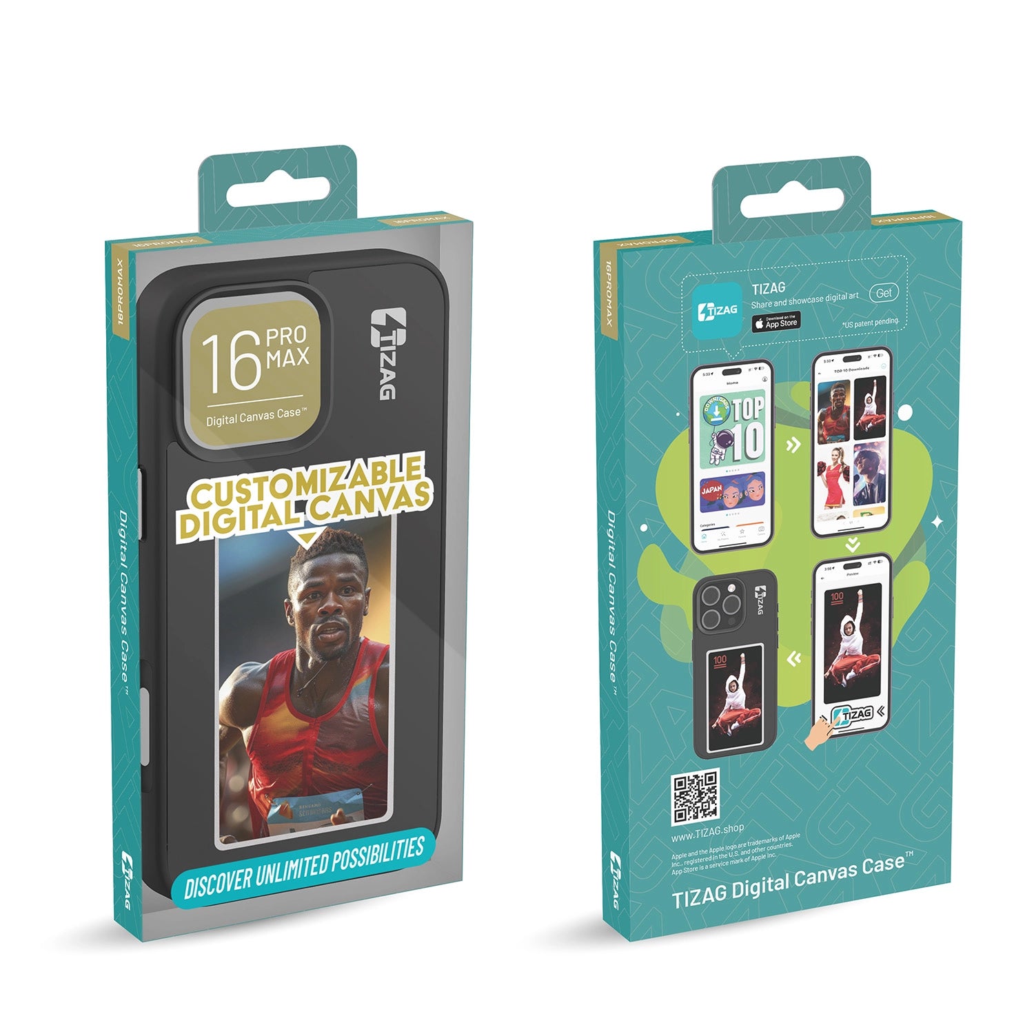 iPhone 16 Pro Max Digital Canvas Case | TIZAG