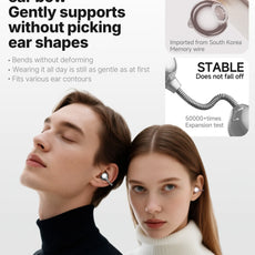 Dmooster D96 Open-Ear Wireless Earclips | Bluetooth 6.0