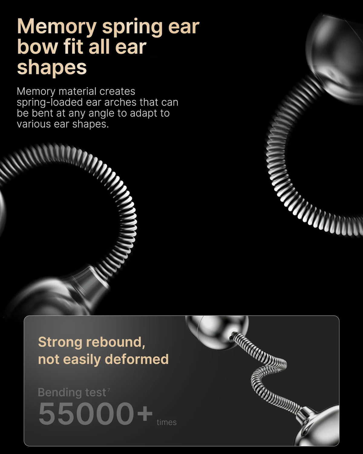 Dmooster D97 Open-Ear Wireless Earclips | Bluetooth 6.0