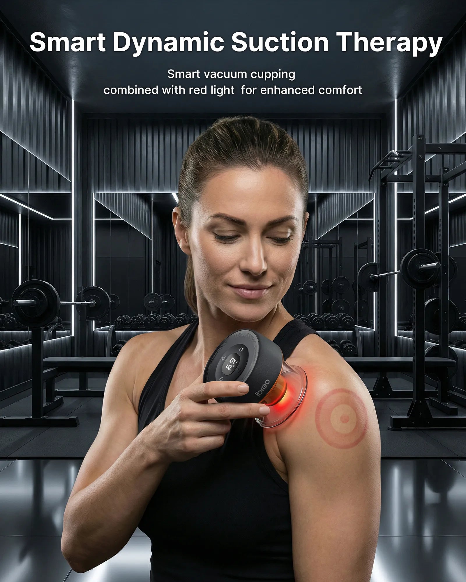 ibreo Pulse Pro Cupping Therapy Massager with Heat