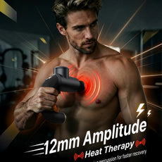 ibreo Surge Pro Deep Tissue Percussion Massage Gun with Heat