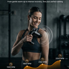 ibreo Surge Pro Deep Tissue Percussion Massage Gun with Heat