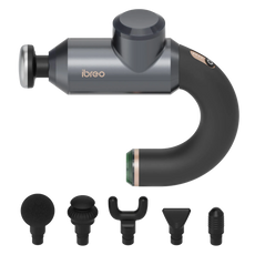 ibreo Surge Pro Deep Tissue Percussion Massage Gun with Heat