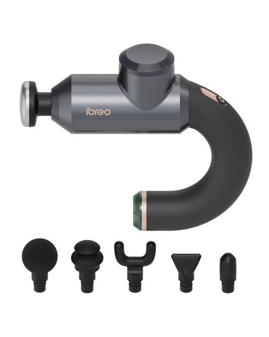 ibreo Surge Pro Deep Tissue Percussion Massage Gun with Heat